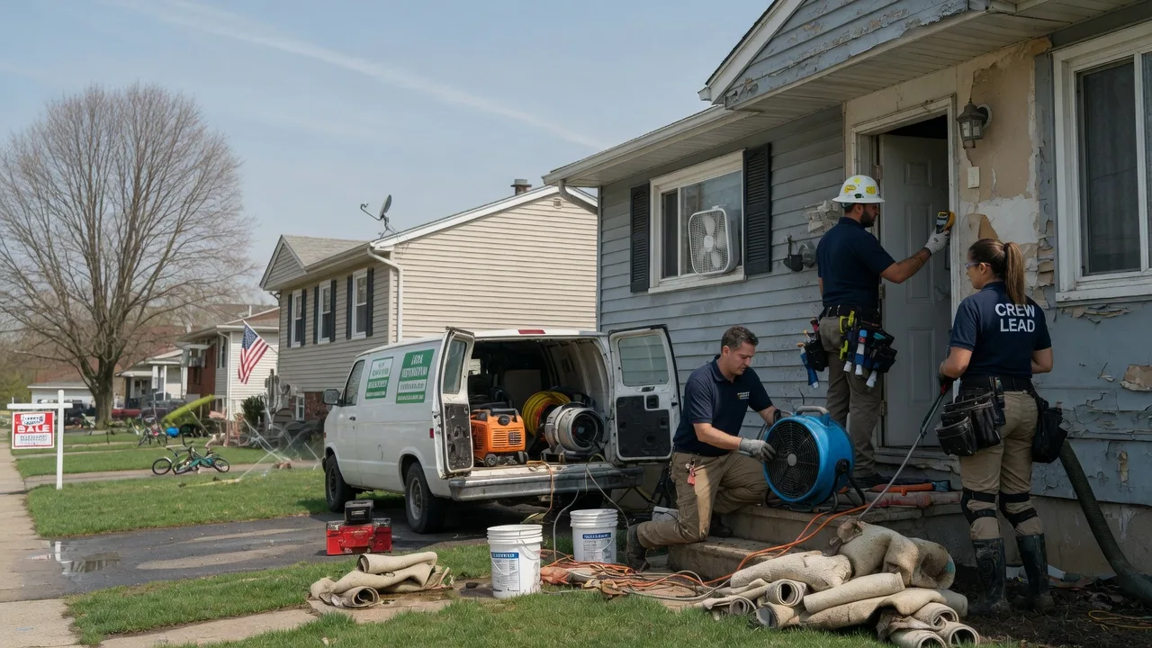 Flood Cleanup in Low Moor, IA near me