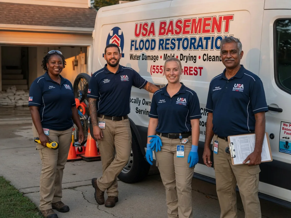 Basement Flood Cleanup company in Low Moor, IA