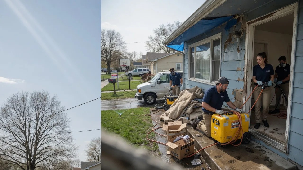 Basement Flood Cleanup in Low Moor, IA near me